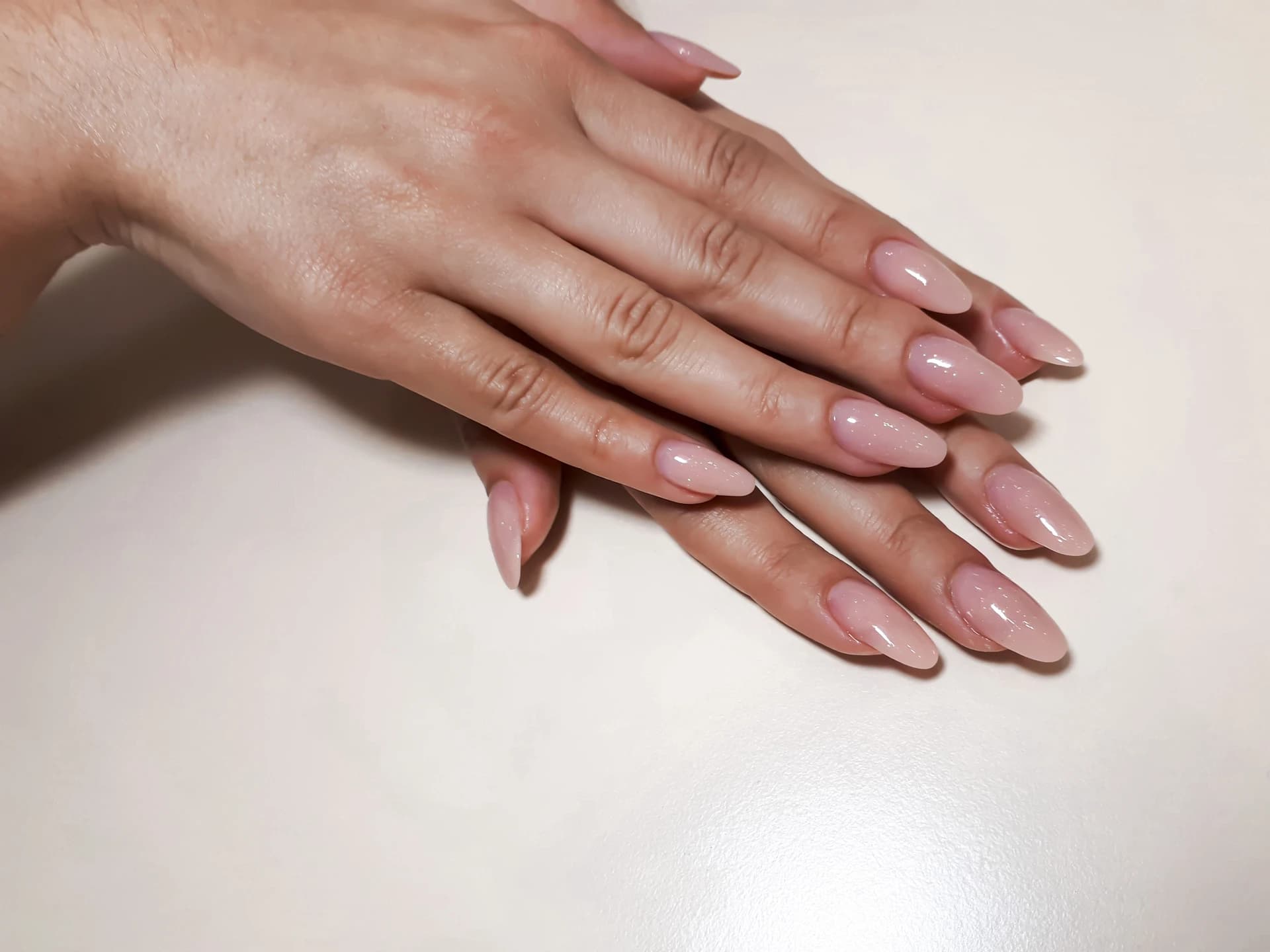 Hard or Poly Gel Nail Extensions